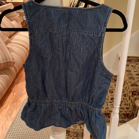 Gap Denim Peplum Tank - Picture 4 of 5